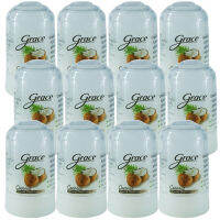 ยาดับกลิ่น Deodorant Crystal Grace Coconut Extract 50 ml (12 Pack)