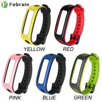 FEBRAIN แฟชั่น สร้อยข้อมือ สีสัน สายซิลิโคนอ่อน สายรัดข้อมือ สายรัดข้อมือ สายนาฬิกา