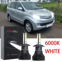 ชุดหลอดไฟหน้าฮาโลเจน LED 6000K 2016 แบบเปลี่ยน สําหรับ Toyota Avanza F650 2012-2015 รับประกัน 12 เดือน