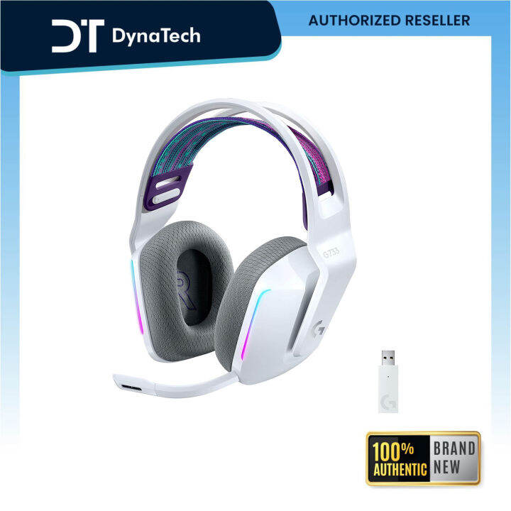 Logitech G733 Lightspeed White Wireless RGB Gaming Headset | Lazada PH