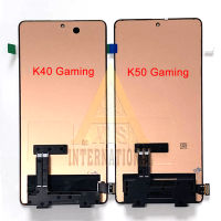 จอ LCD M2012K10C สำหรับเล่นเกม K40 Xiaomi Redmi 6.67นิ้วของแท้จอแสดงผล LCD สำหรับ21121210C เกม K50 Redmi