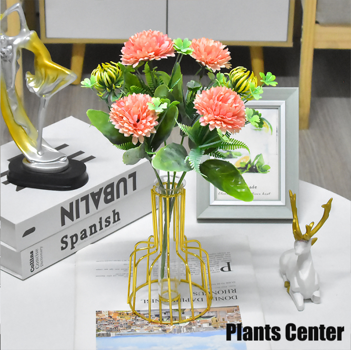 plants-center-สินค้าพร้อมส่ง-p016-ดอกไม้ปลอม-ดอกเบญจมาศ5สี-เป็นพร็อพถ่ายรูป-ตกแต่งบ้าน-ร้านค้า-คาเฟ่-ออฟฟิศ