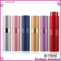 XUESHE 8/15ml ลดกระหน่ำ ขนาดเดินทางขนาดเล็ก เครื่องมือแต่งหน้า เครื่องฉีดน้ำน้ำหอม ขวดรีฟิล กล่องสเปรย์ กระจก