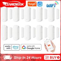 WiFi Window Door Sensor Tuya Smart Home Alarm System Kit Low Power Consumption Work With Alexa &amp; Google Home APP Smart Life Household Security Systems