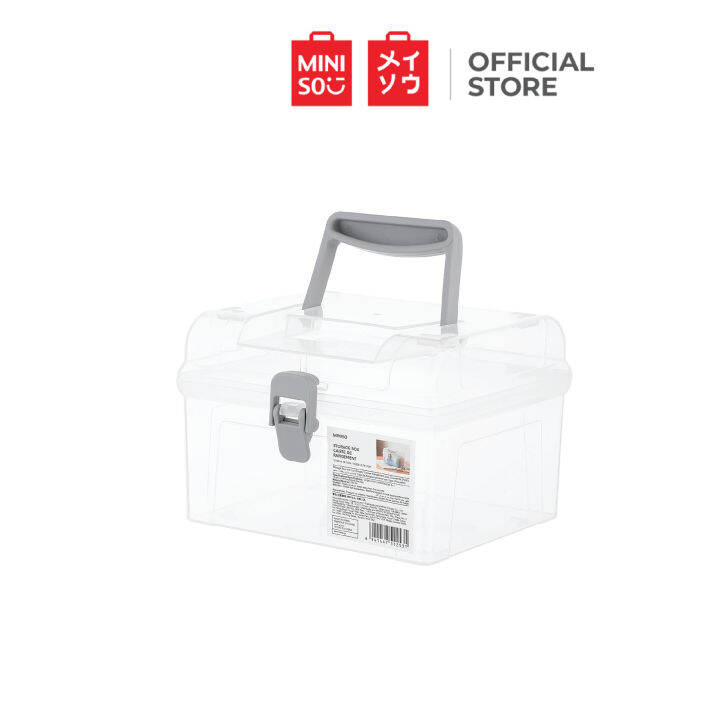 MINISO Storage Box Container with Lid SMALL Lazada PH