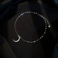 KOFSAC ใหม่อินเทรนด์ที่เรียบง่ายดวงจันทร์ชายหาดเครื่องประดับเท้าเงินแท้925 Anklets สำหรับผู้หญิงพรรคอุปกรณ์เสริมเลดี้ของขวัญวันครบรอบ