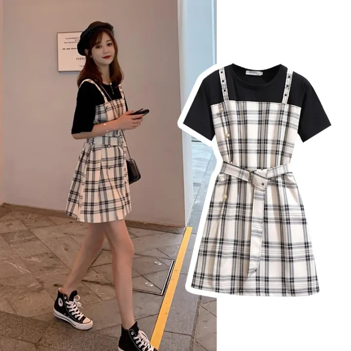 korean style jumper dress