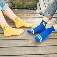 Smile Cute Socks Korea Fashion Cotton Crew Sock Women Men Novelty Sock