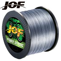 [HUYE Outdoor Store] JOF X12สายตกปลาถักเปีย PE แข็งแรงทนต่อการขัดถู12/9/4 Strands สายตกปลาสำหรับเกียร์น้ำเค็มน้ำจืดทะเล300M 500M