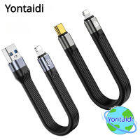 ?【 Readystock】 + Gratis Ongkir + COD?Yontaidi สาย PD Type C 20W สำหรับ I-Phone 13 Light-Ning สาย USB C สำหรับชาร์จเร็วสำหรับ I-Phone USB Type C