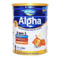 dielac Alpha 1 - Sữa Bột dielac Alpha 1 900g  0 - 6 tháng thumbnail