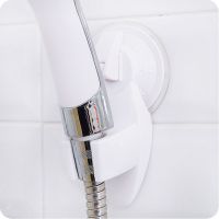 Punch-Free PP Adjustable Nozzle Base Shower Head Mounting Brackets Strong Sucker Faucet Fixed Holder Bathroom Supplies