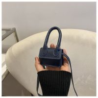 ZARAˉmini small bag solid color small square bag trendy Korean version ins messenger bag fashion shoulder handbag niche versatile simple 2023 new