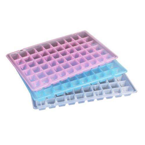 HomeAce 60 grids to make ice, homemade large ice tray, ice mold, ice cube box, frozen ice cube