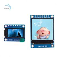 โมดูลแสดงผล ABOND IPS HD 65K สำหรับ Arduino ST7735ไดรฟ์0.96 1.3 1.44 1.8นิ้วบอร์ดหน้าจอ LCD จอแสดงผล TFT โมดูล LCD