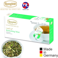 Ronnefeldt LeafCup Refreshing Mint โรเนอเฟลท์ ชา ลีฟ คัพ รีเฟรซชิ่ง มินต์ (ชาเขียว) 15x1.2g