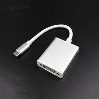 2018 USB 3.1 Tipe C untuk VGA Converter USB-C Adaptor VGA Reversibel untuk Macbook 12 Inch 12 Male untuk wanita Menghubungkan Kabel