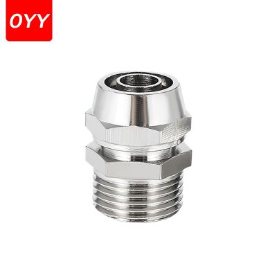 ✒❈ 1PCS Pneumatic Fittings PC 4-M5 4 6 8 10 12 14 16mm Thread 1/8 3/8 1/2 BSPT Quick Connector For Hose Tube Connectors Air Fitting