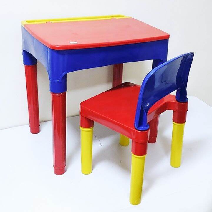 Children's table and chair set baby table game table learning table