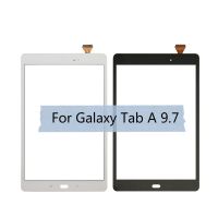 【NEW】 JOUYI สัมผัสหน้าจอ Galaxy Tab 9.7 T550 T555 SM-T550 SM-T555 Touchscreen Digitizer Sensor จอแสดงผลแก้ว Part