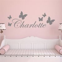 Large Size Personalized Custom Name Wall Sticker Vinyl Stickers Art Decals For Babys kids Rooms Decoration Art Decor Wallpaper Wall Stickers  Decals