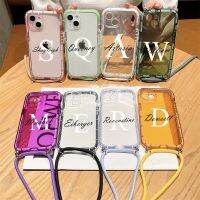 {Chaoke digital branch} สายแลนยาร์ดสายพาดลำตัวสั่งทำได้เคสโทรศัพท์เรืองแสงสำหรับ iPhone 14 13 12 11 Pro Max X XR XS 7 8 Plus เคสเฉพาะตัว