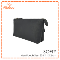 กระเป๋าอุปกรณ์สำหรับผู้ชาย ALBEDO MEN POUCH รุ่น SOFTY - SY03899/SY03879