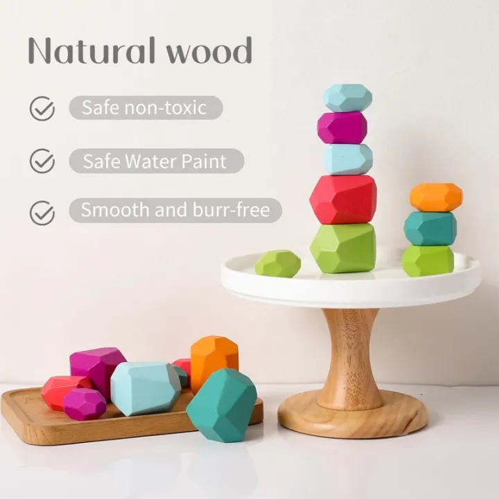 baby-toy-wooden-building-block-colored-stone-creative-educational-toys-nordic-style-stacking-game-rainbow-stone-wooden-toys-decanters