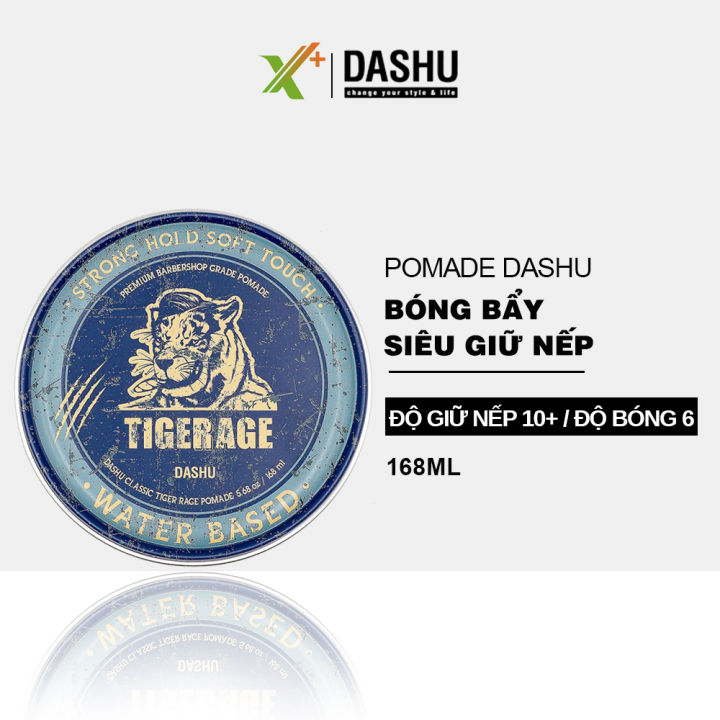 Pomade tạo kiểu tóc DASHU Classic Tiger Rage Pomade: Nếu bạn đang muốn tìm một sản phẩm giúp tạo kiểu tóc hoàn hảo, hãy thử sử dụng pomade tạo kiểu tóc DASHU Classic Tiger Rage Pomade. Sản phẩm giúp bạn tạo ra những kiểu tóc đa dạng và phong cách. Hãy xem ảnh để thấy sự khác biệt!