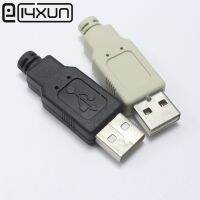 Eclyxun 1ชิ้นประเภท Usb ตัวผู้,อะแดปเตอร์สายต่อไฟ0ตัวแปลงซิงค์ข้อมูล4 In 1 Diy ตัวเชื่อมซ่อมฟรี-เชื่อม