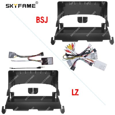 SKYFAME Car Frame Fascia Adapter Canbus Box Decoder Android Radio Dash Fitting Panel Kit For Dodge Journey