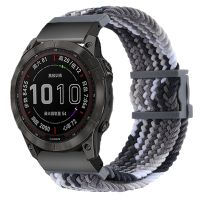 ☏ Nowy zegarek nylonowy 26mm 22mm dla Garmin Fenix 7X 6X Pro 7 6 5X 5 5xplus/MK1 MK2i /935 945 pasek szybkiego zwalniania