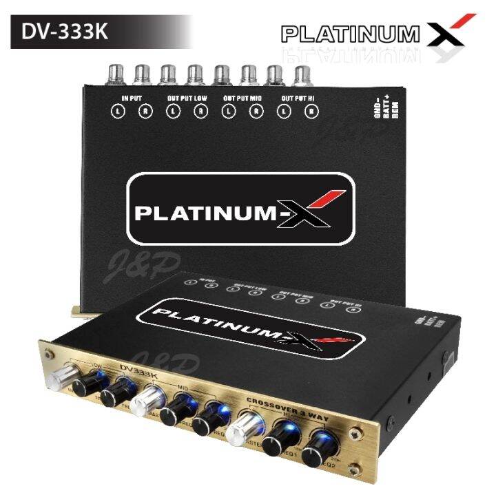 platinum-x-crossover-3ทาง-แยกเสียงละเอียดสุด-ปรับจูนได้ดีเสียงดี-แจ๊คทิฟฟานี่-ครอสโอเวอร์-ครอสโอเวอร์รถ-3way-ปรีแอมป์รถยนต์-เครื่องเสียงรถยน