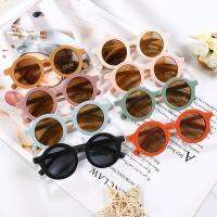 【YF】☊  Korean Round Sunglasses for Kids Boys Childrens Glasses UV400 Protection De Sol