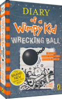 Diary of a Wimpy Kid 14 - Diary of wreaking ball kids 14 - graded reading of English for children with destructive ball with pictures and texts, humorous and funny English original imported childrens books