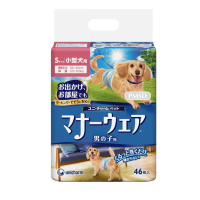 Unicharm pet manner wearโอบิ ผ้าอ้อมสุนัข เพศผู้ Size L สุนัขขนาด 7-10 KG (45-50 CM.)