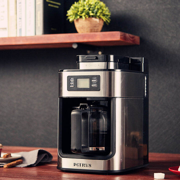 Petrus PE3200 Stainless Steel10cup Drip Coffee Maker Brew Automactic