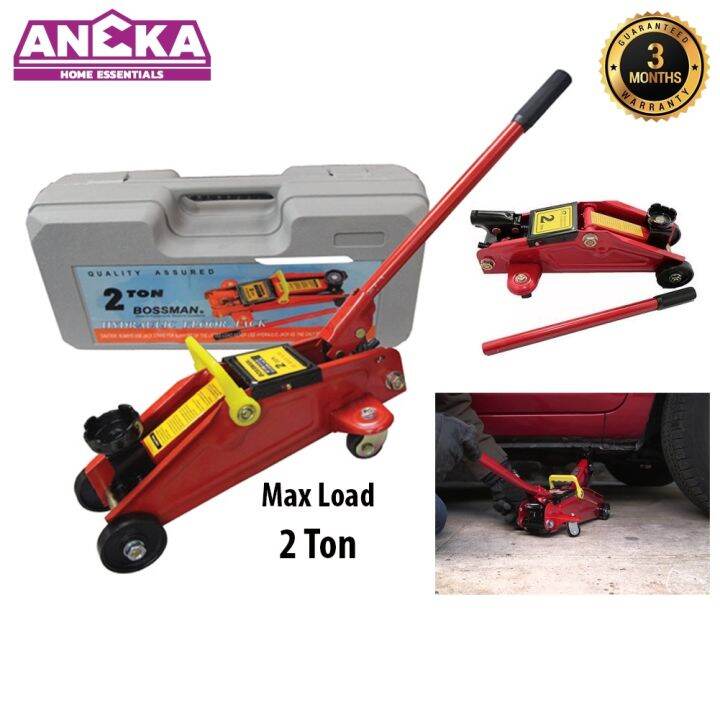 Jack kereta 2 Ton Hydraulic Portable Floor Car Jack With Box For Car