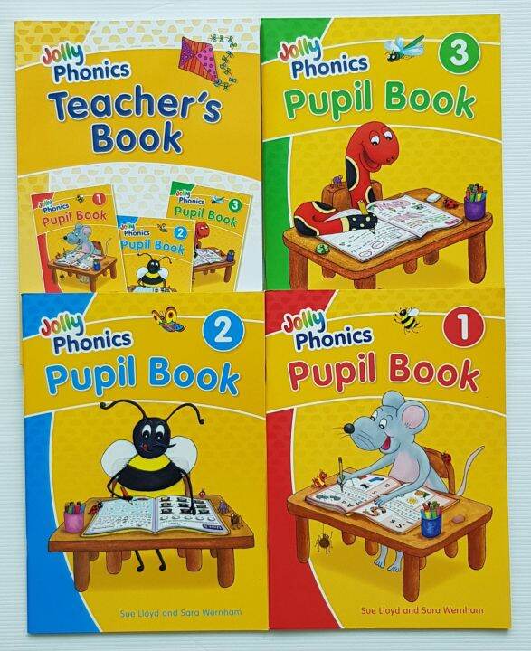 Set of Jolly phonics Teacher's book and pupil book 13 N Lazada.co.th