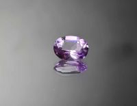 พลอยอเมทิสต์ (Amethyst) "อัญมณีแห่งความรัก ความสงบ" น้ำหนัก 0.87 ct ขนาด 5.4x3.7x7.4 mm. พลอยแท้ 100% เนื้อดี ราคาถูก