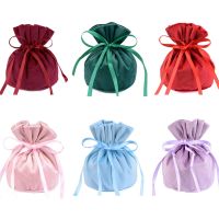 【CW】 5pcs/lot 13x15cm Yarn Wedding Europe Chocolate Drawstring Jewelry Pouches