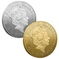 Queen Elizabeth Coins Retro Craved Queen Platinum Coin British Queen Elizabeth II Original British Coins in Memory of the Queen of England present