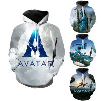 Kids Adults Avatar 2 The Way of Water Cosplay Hoodie 3D Printed Costume Hooded Coat Pullover Sportswear Jacket Streetwear Cool