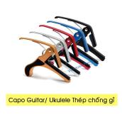 Capo Guitar Ukulele (Kẹp đàn Guitar Ukulele) Thép chống gỉ - Khách chọn màu - Việt Hoàng Phong