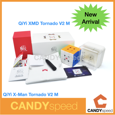 รูบิค QiYi X-Man Tornado V2 M Stickerless | XMD Tornado V2 M | By CANDYspeed
