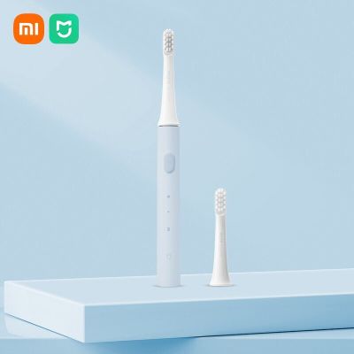 T100แปรงสีฟันไฟฟ้าระบบโซนิกแบบพกพาแปรงสีฟันขนนุ่ม Mijia อัตโนมัติกันน้ำแบบชาร์จ USB ดูแลส่วนบุคคล