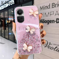 เคสโทรศัพท์ใหม่สำหรับ OPPO Reno 10 Pro Plus เคส OPPO Reno 10 Pro Plus ประกายดวงจันทร์ซิลิโคนนิ่มโปร่งใสรูปผีเสื้อกันตกสำหรับ OPPO Reno10เวอร์ชั่นภาษาไทย