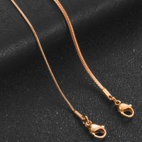 【DT】hot！ Gold Color Plated Necklace Fashion Jewelry Round Snake Chain Ladies Neck Clavicle Choker