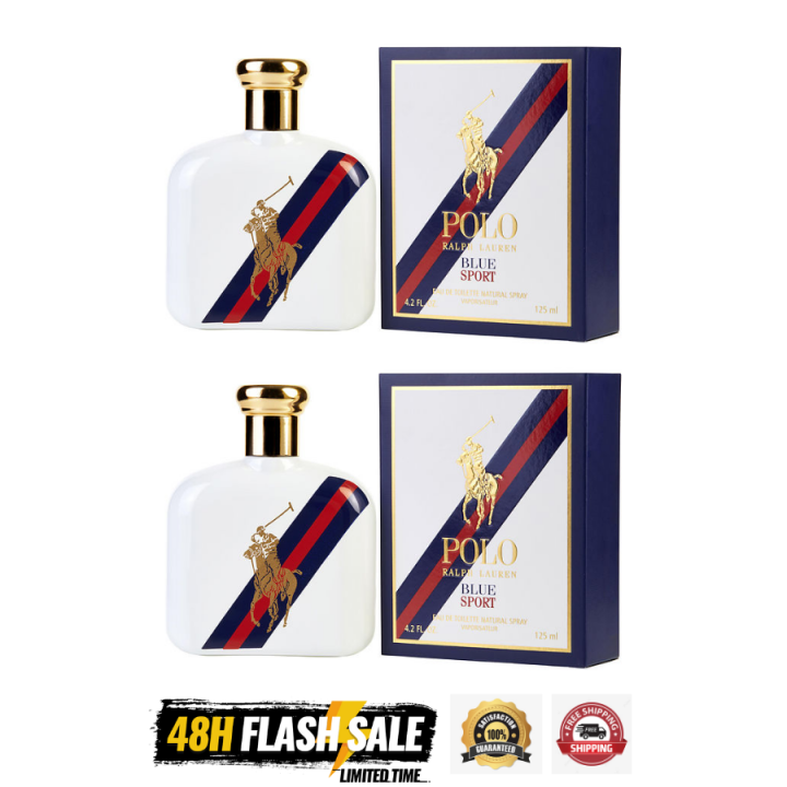 Keep Yourself Fresher, Buy 1 Get 1 Pollo Blue Sport Perfume For Men
