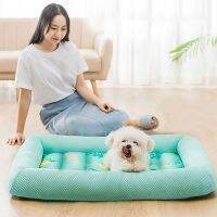 Oxford Cloth Dog Bed Summer Pet Dog House Breathable Summer Ice Pad Dog Beds for Small Large Dogs Tent Puppy Comfortable Nest